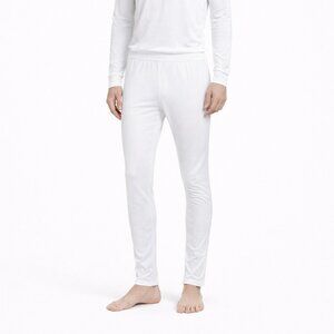 Patagonia White Label Capilene Thermal Pants Men's Medium White Vintage USA